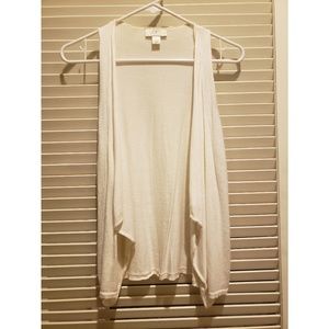 Ann Loft Sleeveless Open Cardigan